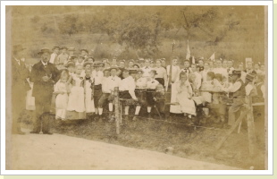 Bundesfeier auf der Helletzmatt 1901 Bundesfeier auf der Helletzmatt 1901